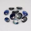5 Ct-SI-DIEZ  ZAFIROS DE AUSTRALIA AZULES Y AZUL VERDOSO