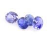 1,39Ct-VVS/VS-CUATRO ZAFIROS AZULES DE CEYLAN OVALES 5,1x3,6 mm.