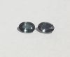 1,25Ct-SI-DOS ZAFIROS AZUL VERDOSO DE AUSTRALIA OVALES 6x4 mm