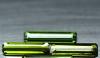 2,4Ct-VS-TRES TURMALINAS OCTOGONALES 12x3,4 a 13x2,6 mm.