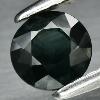 0,73Ct-SI-ZAFIRO VERDE AZULADO DE AUSTRALIA REDONDO 5,2 mm.