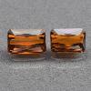 1,73Ct-VVS-DOS ESPESARTITAS DE NAMIBIA SCISSOR 6,3-5,8x4 mm.