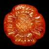 11,4Ct-GRANATE ESPESARTITA FLOR 13 mm.