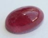 2,42Ct-RUBÍ ROSA ROJIZO CABUJÓN 8,8x5,7 mm