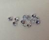 1,89Ct-VVS/VS-TRECE ZAFIROS AZUL CLARO REDONDOS 3 mm