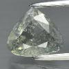 1,74Ct-SI2-ZAFIRO NO TRATADO VERDE CLARO PERA 8,2x7,3 mm.