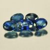 1,3Ct-VS-CINCO ZAFIROS AZULES 4x3 mm.