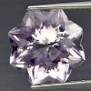 5,39Ct -VS-AMATISTA MORADO CLARO ESTRELLA DE NIEVE 11,7 mm.